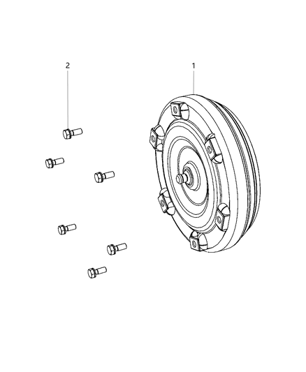 2018 Jeep Compass Torque Converter Diagram 3 - Thumbnail