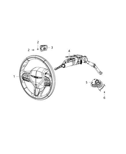 2020 Chrysler Voyager Modules, Body Diagram 24 - Thumbnail