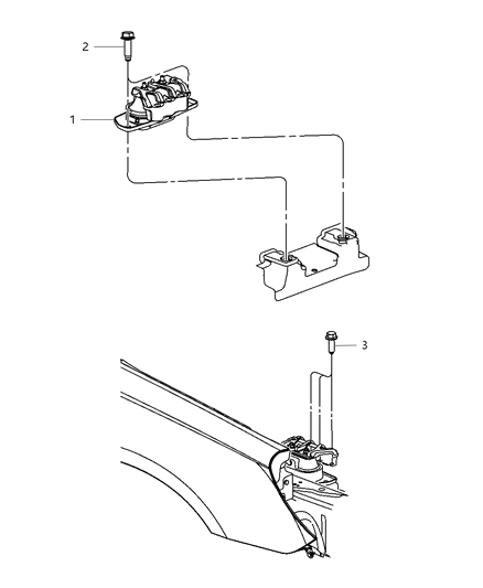 2009 Dodge Journey Engine Mounting Diagram 11 - Thumbnail