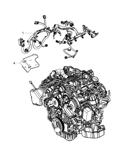 2015 Ram 1500 Wiring - Engine & Transmission Diagram 1 - Thumbnail