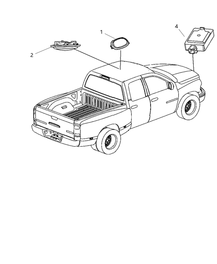 2006 Dodge Ram 1500 Lamps Courtesy Diagram