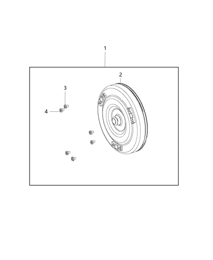 2021 Jeep Cherokee Torque Converter Diagram 1 - Thumbnail
