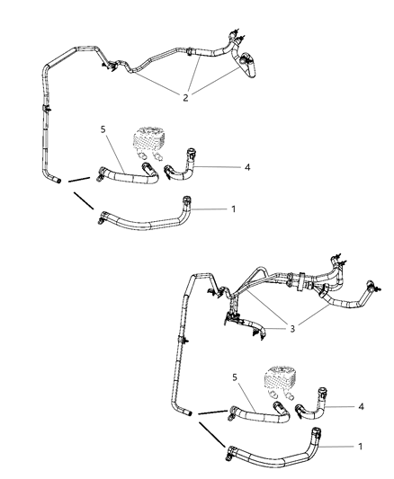2009 Dodge Journey Heater Plumbing Diagram 3 - Thumbnail