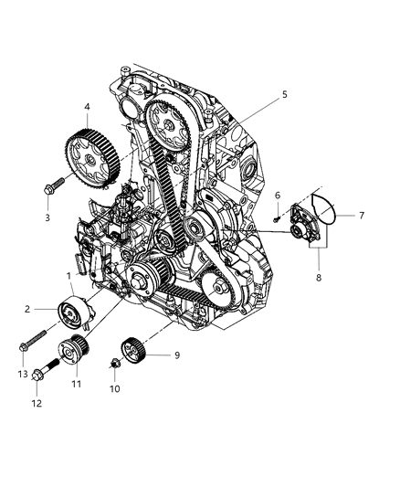 2012 Jeep Wrangler Timing System Diagram 2 - Thumbnail