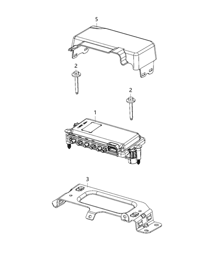 2019 Ram 2500 Modules, Body Diagram 12 - Thumbnail