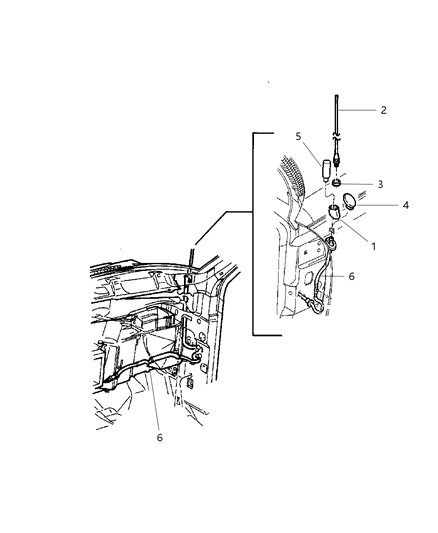 1999 Dodge Durango Antenna Diagram