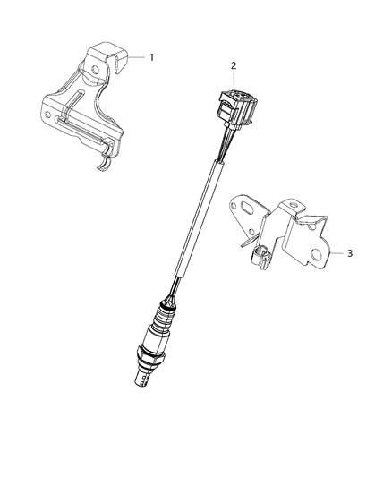 2017 Jeep Grand Cherokee Oxygen Sensors Diagram 3 - Thumbnail