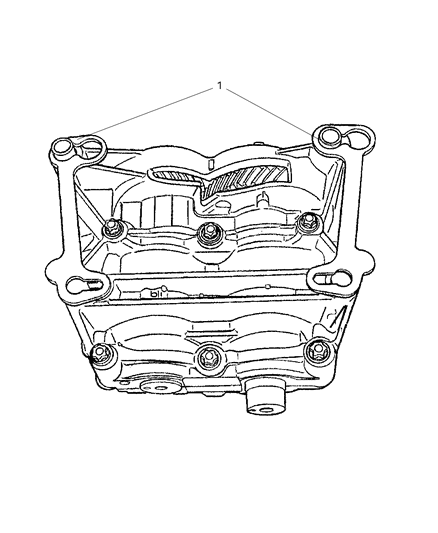 2009 Chrysler PT Cruiser Balance Shafts Diagram 1 - Thumbnail