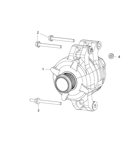 2017 Jeep Grand Cherokee Generator Diagram 2 - Thumbnail