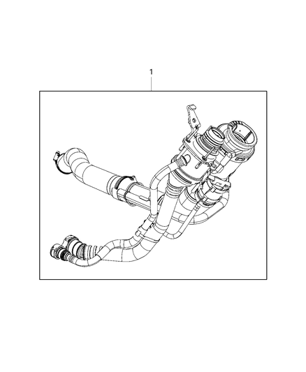 2021 Ram 1500 Fuel Tank Filler Tube Diagram 2 - Thumbnail