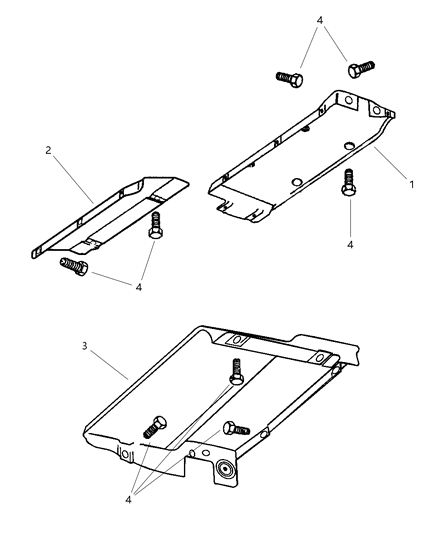 2001 Dodge Ram Wagon Heat Shields Diagram