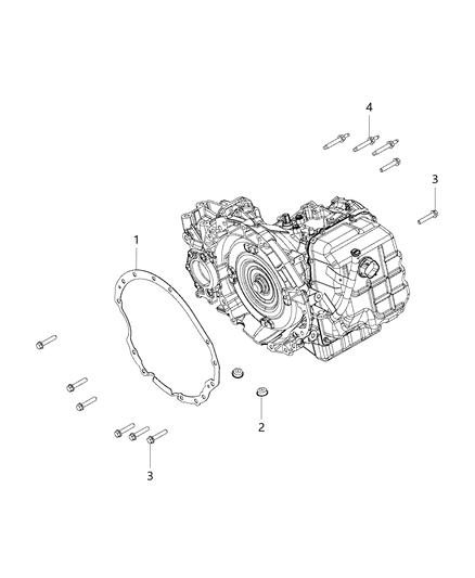 2012 Ram C/V Mounting Bolts Diagram 1 - Thumbnail