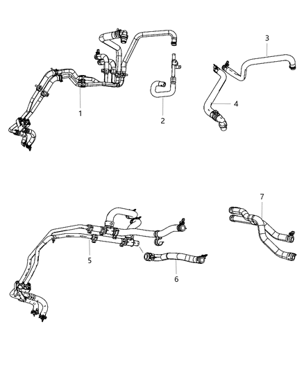 2013 Dodge Journey Heater Plumbing Diagram 1 - Thumbnail