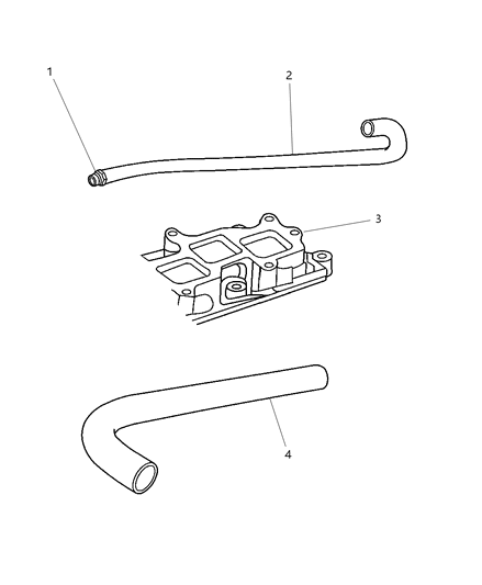 2006 Dodge Magnum Crankcase Ventilation Diagram 2 - Thumbnail
