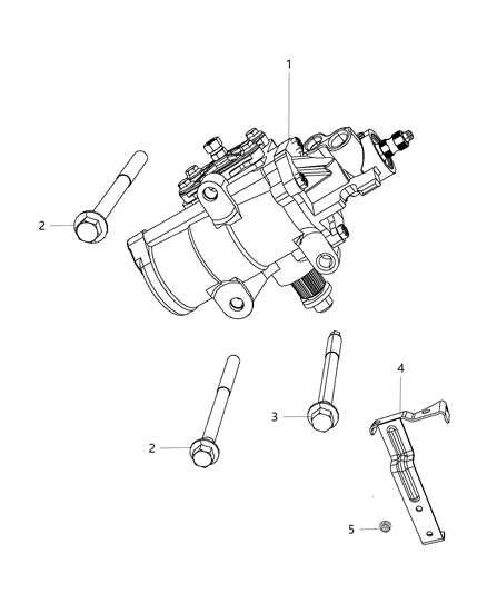 2018 Ram 3500 Pickup Steering Gear Box Diagram