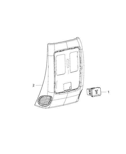 2014 Dodge Durango Power Inverter Outlet Diagram