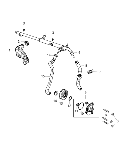 2014 Ram ProMaster 2500 Crankcase Ventilation Diagram 1 - Thumbnail
