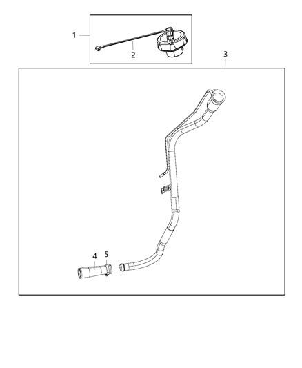 2020 Dodge Challenger Fuel Tank Filler Tube Diagram