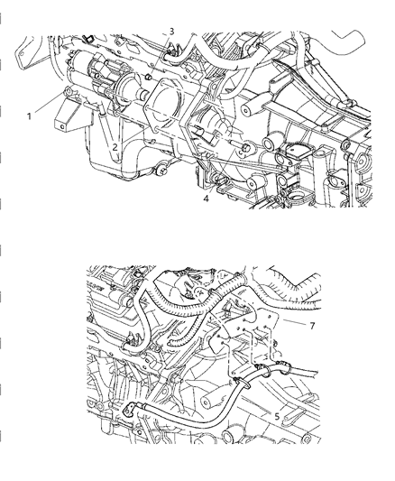 2005 Dodge Magnum Starter Diagram 1 - Thumbnail