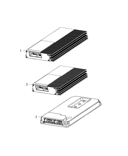 2020 Dodge Charger Speakers, Amplifier And Sub Woofer Diagram 1 - Thumbnail