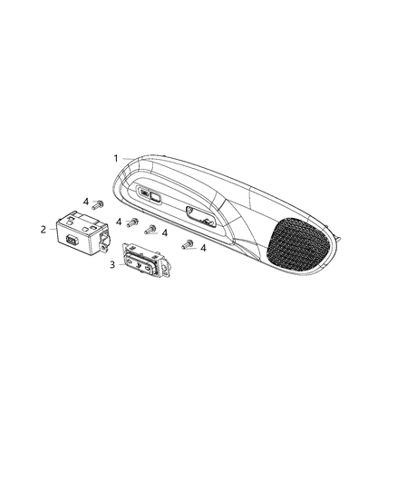 2020 Chrysler Voyager U Connect Media & Charging Center Diagram 4 - Thumbnail