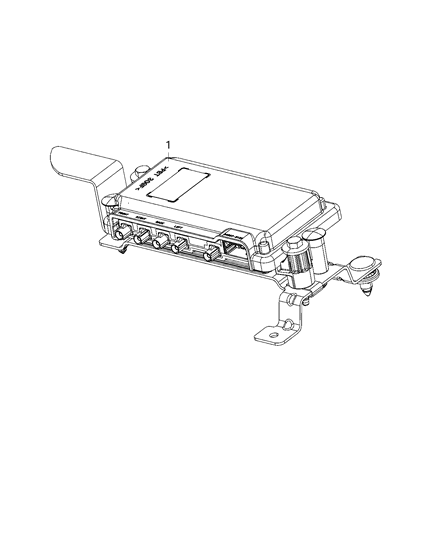 2021 Ram 1500 Modules, Body Diagram 5 - Thumbnail