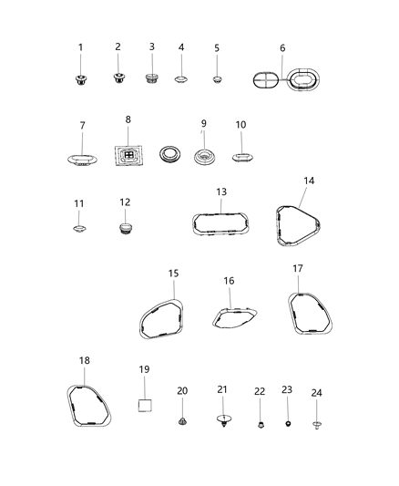 2015 Ram ProMaster 2500 Drain Plug Diagram for 68094567AA