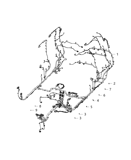 2019 Ram 1500 Classic Wiring - Body Diagram 2 - Thumbnail