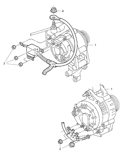 1999 Dodge Durango Alternator Diagram