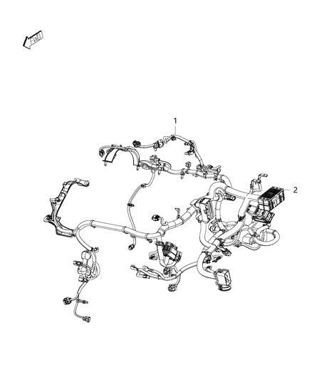 2016 Jeep Cherokee Wiring, Engine Diagram 2 - Thumbnail