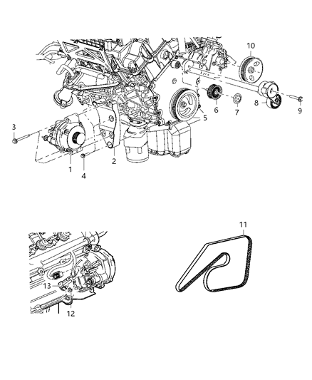 2005 Dodge Magnum Alternator Diagram 1 - Thumbnail
