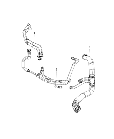 2019 Ram 1500 New Style Heater Plumbing Diagram 1 - Thumbnail