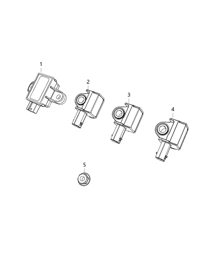 2021 Jeep Compass Sensors - Body Diagram 3 - Thumbnail