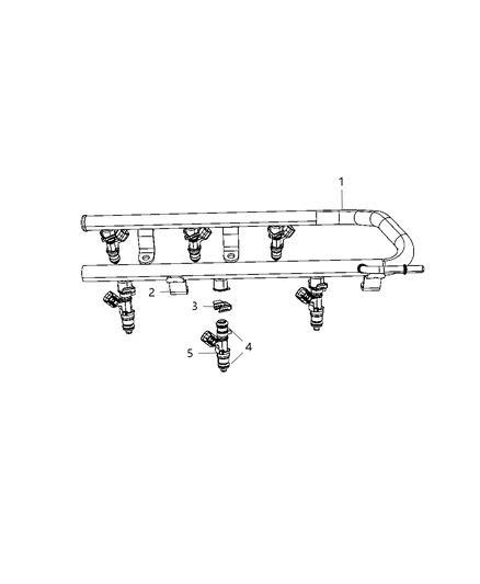 2010 Dodge Grand Caravan Fuel Rail Diagram 3 - Thumbnail