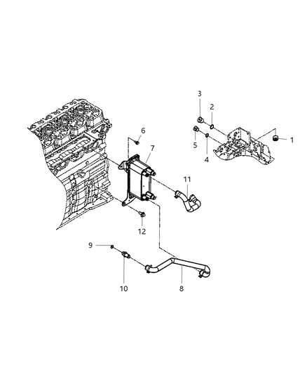 2009 Dodge Ram 2500 Torque Converter Oil Cooler Diagram