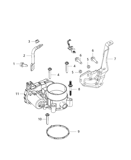 2016 Dodge Dart Throttle Body Diagram 2 - Thumbnail