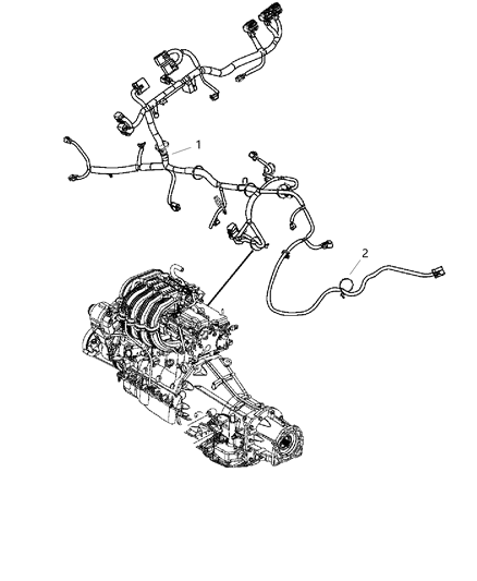2007 Jeep Wrangler Wiring - Engine Diagram 2 - Thumbnail