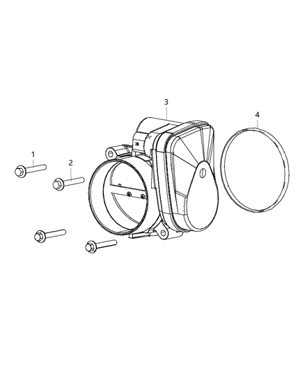 2017 Dodge Challenger Throttle Body Diagram 3 - Thumbnail