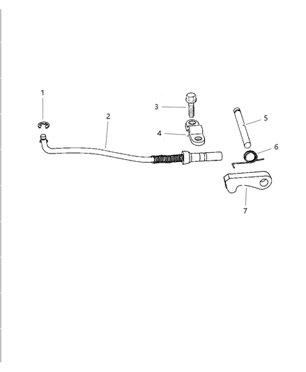 1997 Dodge Caravan Parking Sprag Diagram 1 - Thumbnail