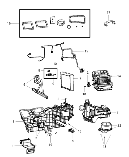 2011 Ram 5500 Control Module Diagram for 68048901AA