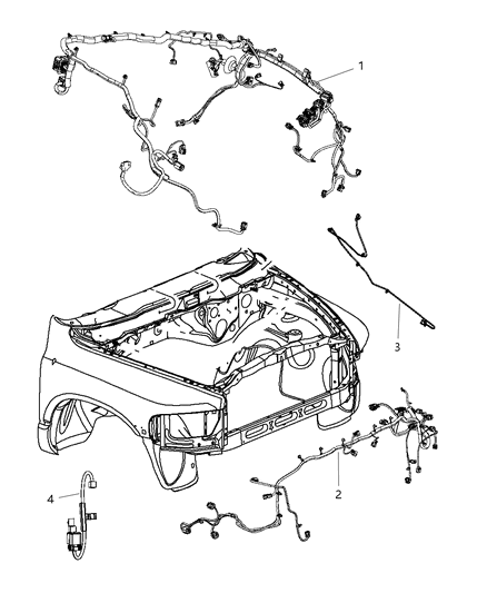 2011 Ram 3500 Pickup Wiring Headlamp To Dash Diagram
