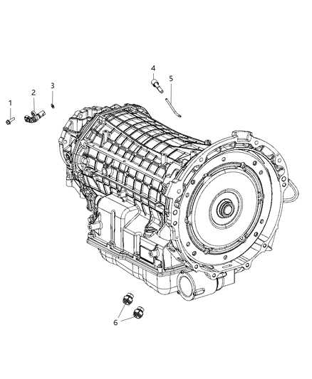 2011 Ram 1500 Vent Transmission Diagram for 5192042AB
