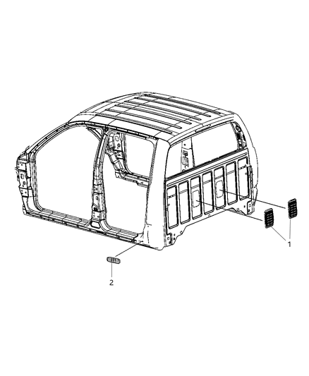 2013 Ram 3500 Cab Chassis Air Duct Exhauster Diagram