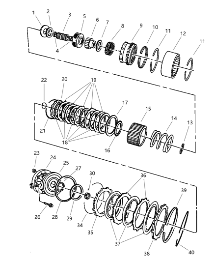 2000 Dodge Durango Clutch Diagram 1 - Thumbnail