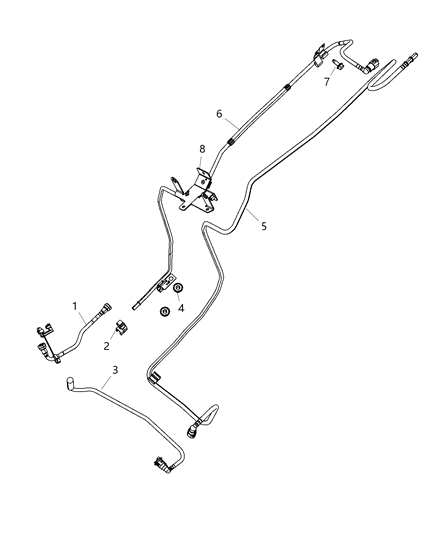 2010 Jeep Wrangler Fuel Line Diagram 2 - Thumbnail
