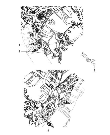 2017 Dodge Durango Oxygen Sensors Diagram 1 - Thumbnail