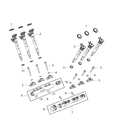 2014 Chrysler 300 Fuel Rail Diagram 2 - Thumbnail