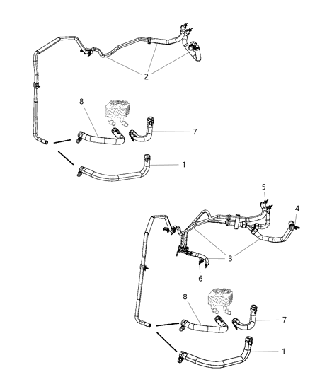 2010 Dodge Journey Heater Plumbing Diagram 3 - Thumbnail