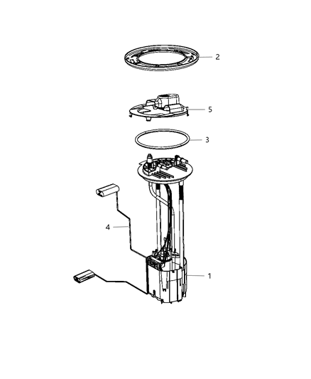 2008 Dodge Ram 4500 Fuel Pump Module Diagram