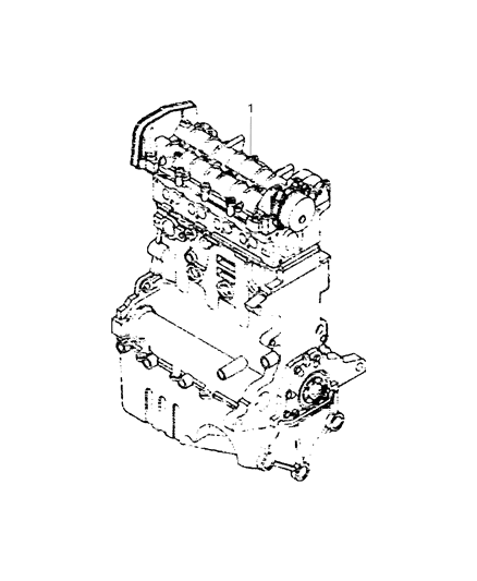 2019 Jeep Wrangler Engine Assembly And Service Long Block Diagram 3 - Thumbnail